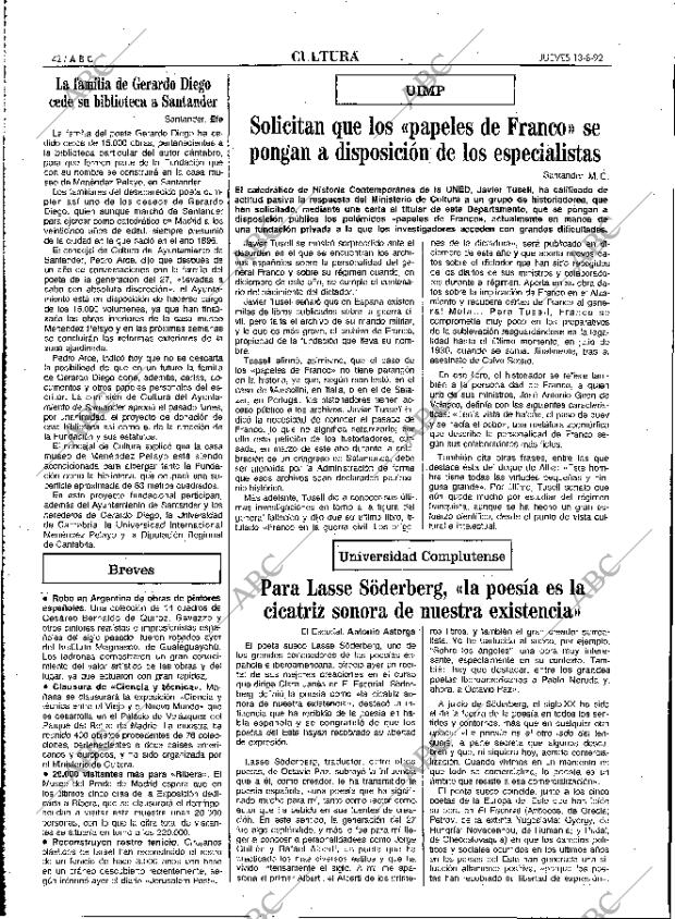 ABC MADRID 13-08-1992 página 42