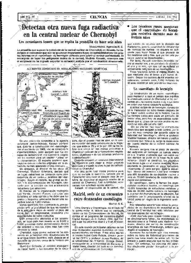 ABC MADRID 13-08-1992 página 64