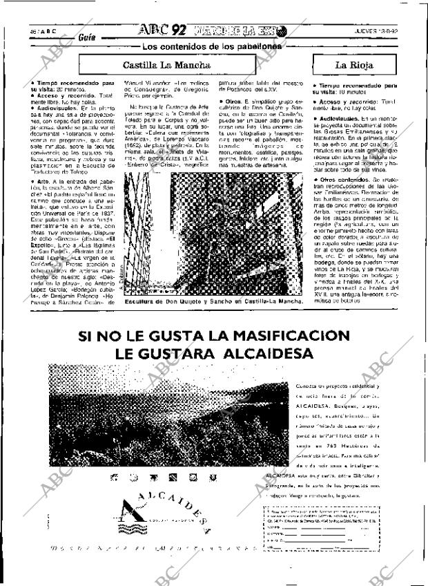 ABC SEVILLA 13-08-1992 página 46