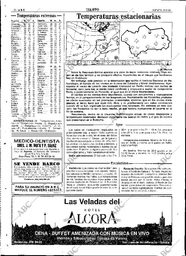 ABC SEVILLA 13-08-1992 página 70