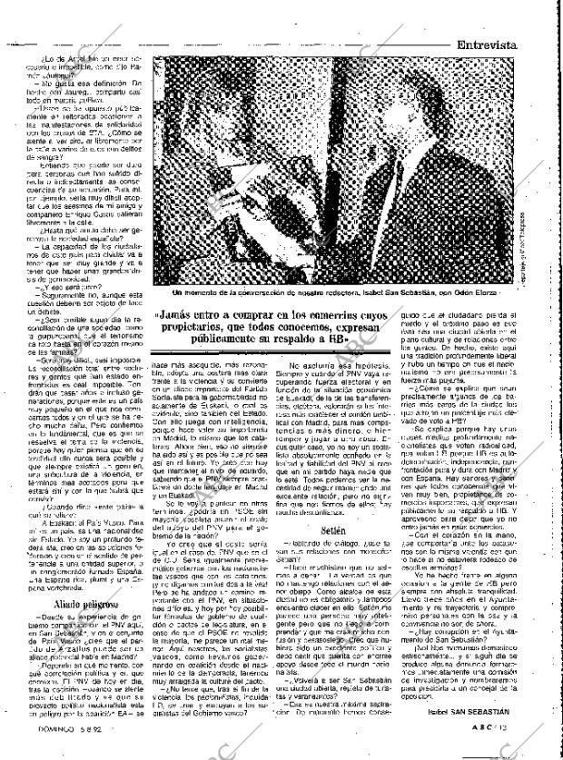 ABC MADRID 16-08-1992 página 13