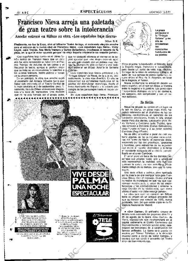 ABC MADRID 16-08-1992 página 88