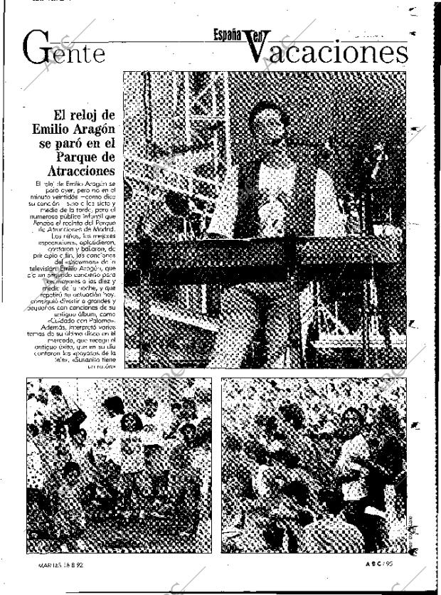 ABC MADRID 18-08-1992 página 95