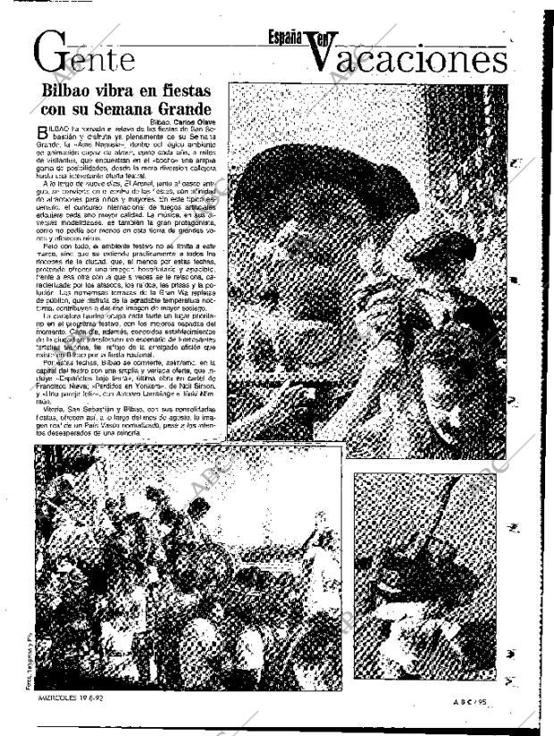 ABC MADRID 19-08-1992 página 95