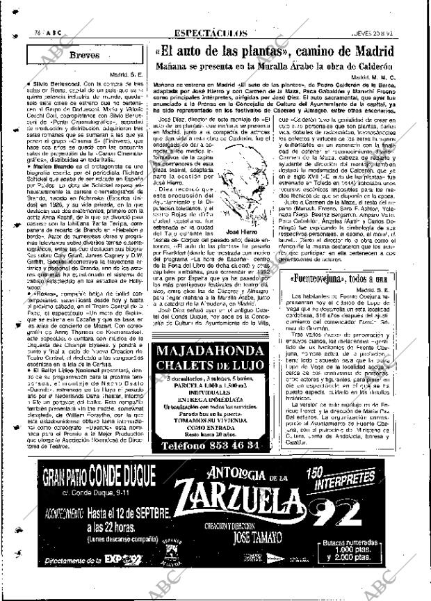 ABC MADRID 20-08-1992 página 76