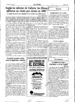 ABC MADRID 22-08-1992 página 45