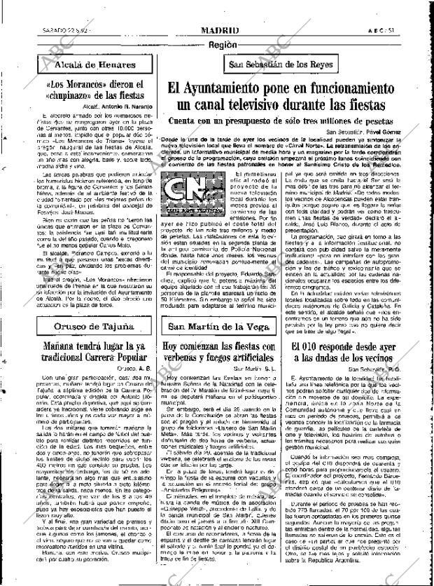 ABC MADRID 22-08-1992 página 51