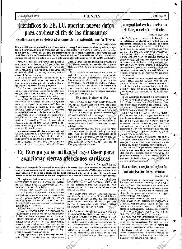 ABC MADRID 22-08-1992 página 65