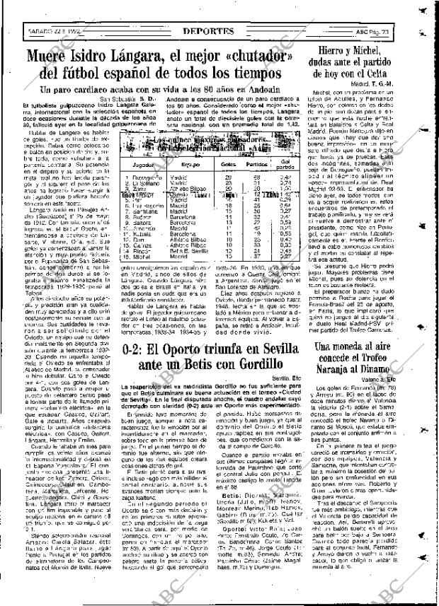 ABC MADRID 22-08-1992 página 73