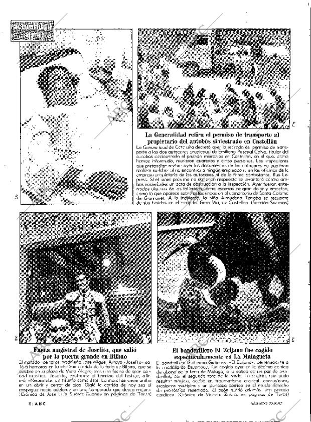 ABC MADRID 22-08-1992 página 8