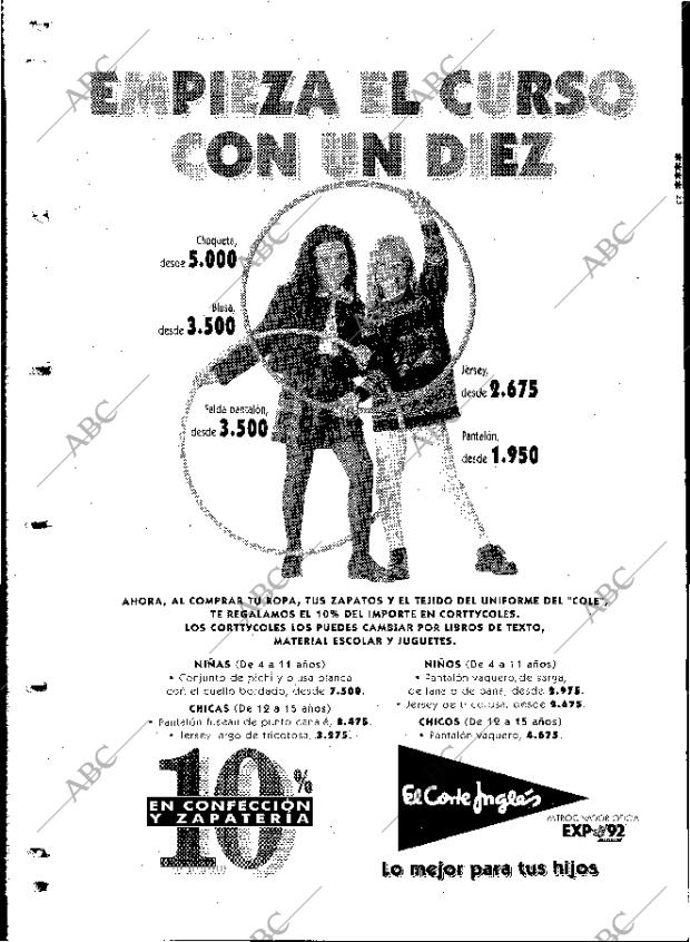 ABC MADRID 23-08-1992 página 120