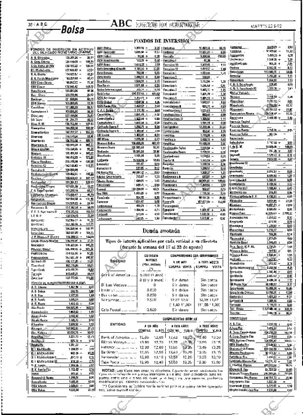 ABC MADRID 25-08-1992 página 38