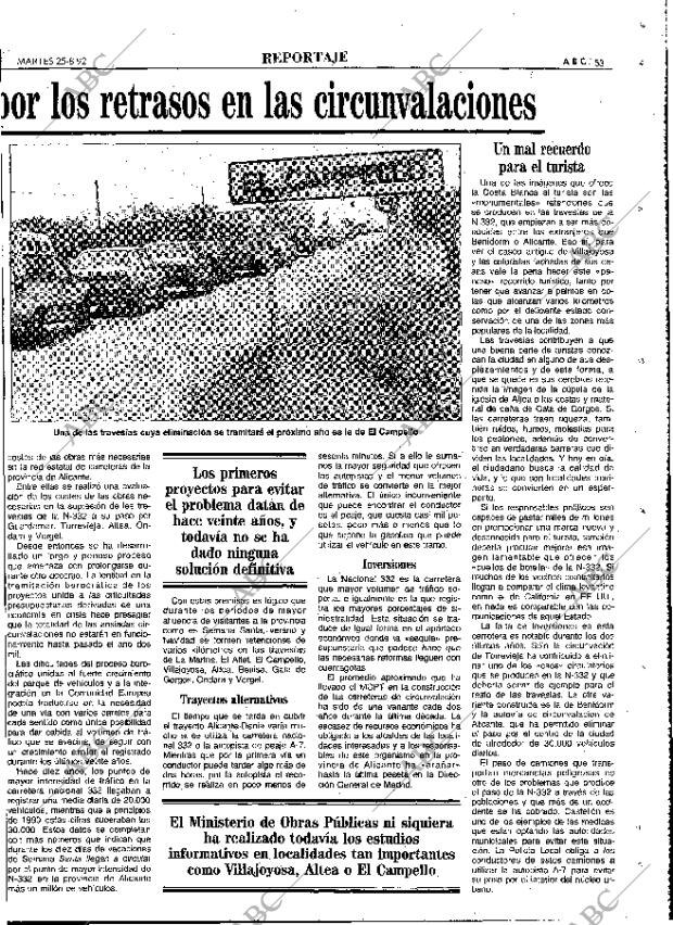 ABC MADRID 25-08-1992 página 53