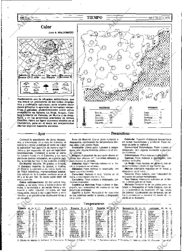 ABC MADRID 25-08-1992 página 54