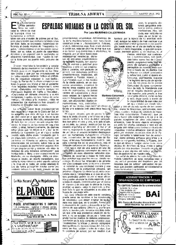ABC MADRID 25-08-1992 página 68