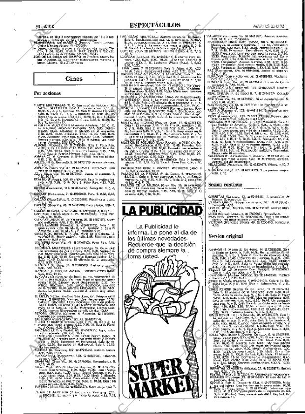 ABC MADRID 25-08-1992 página 80