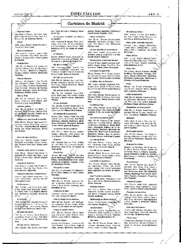 ABC MADRID 25-08-1992 página 81