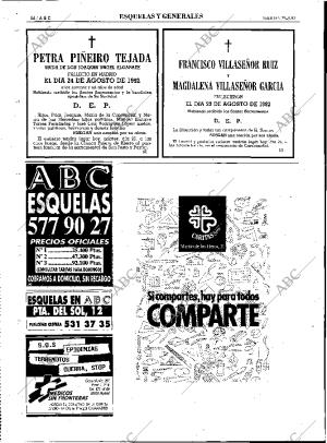 ABC MADRID 25-08-1992 página 84