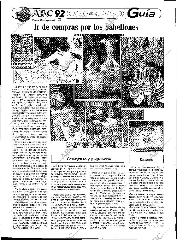 ABC SEVILLA 25-08-1992 página 41