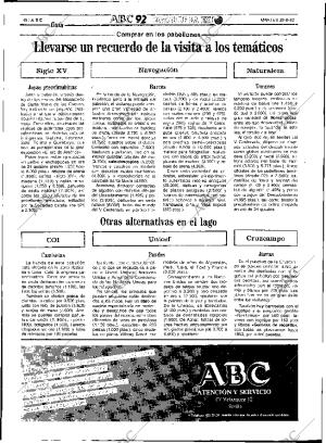 ABC SEVILLA 25-08-1992 página 48