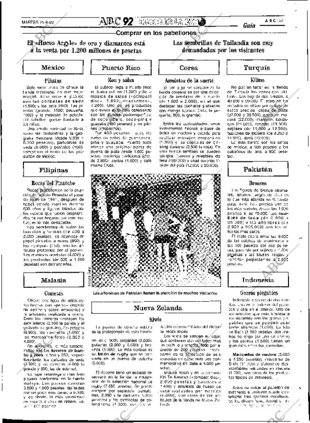 ABC SEVILLA 25-08-1992 página 57