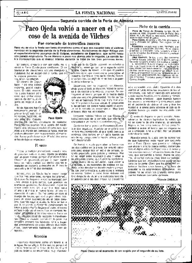 ABC SEVILLA 25-08-1992 página 82