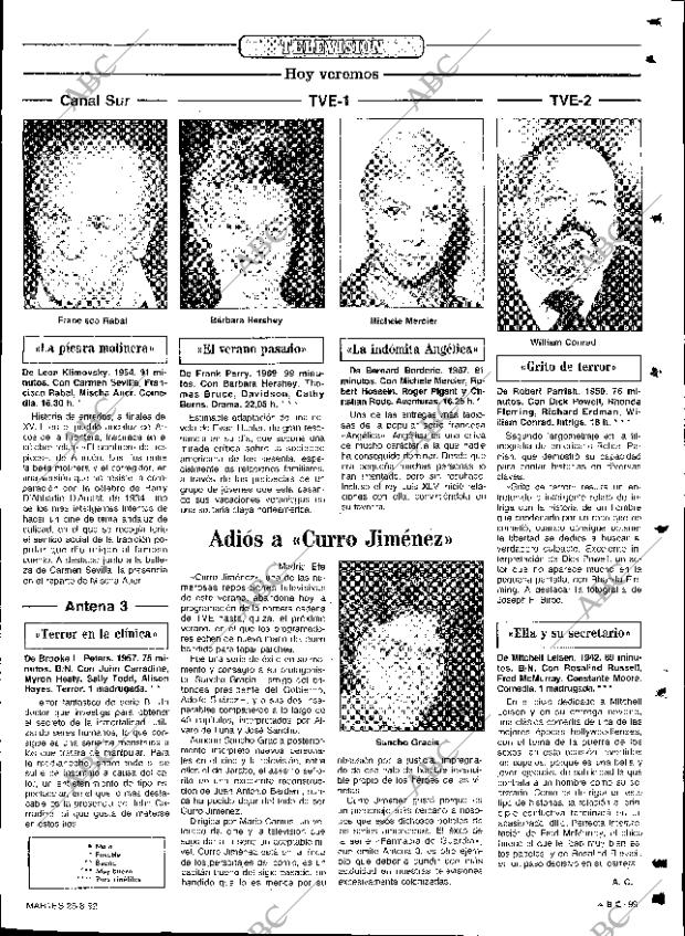 ABC SEVILLA 25-08-1992 página 99