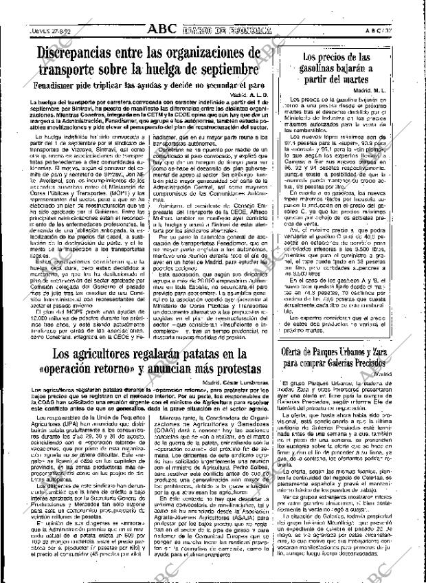 ABC MADRID 27-08-1992 página 37