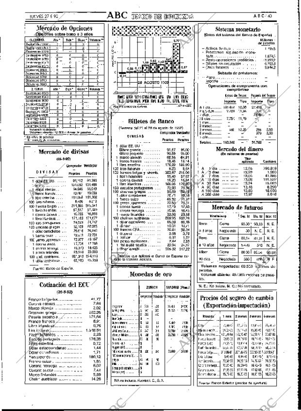 ABC MADRID 27-08-1992 página 43