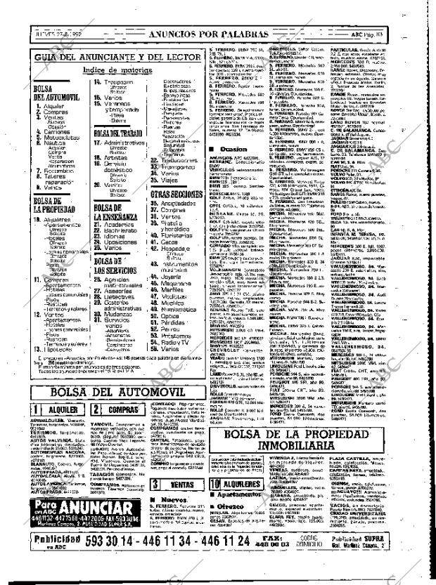ABC MADRID 27-08-1992 página 83