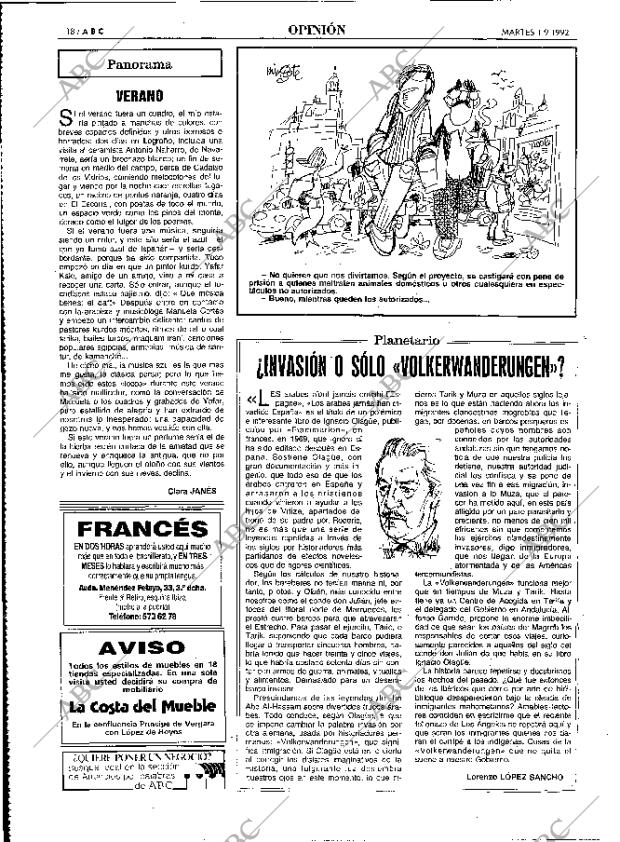 ABC MADRID 01-09-1992 página 18