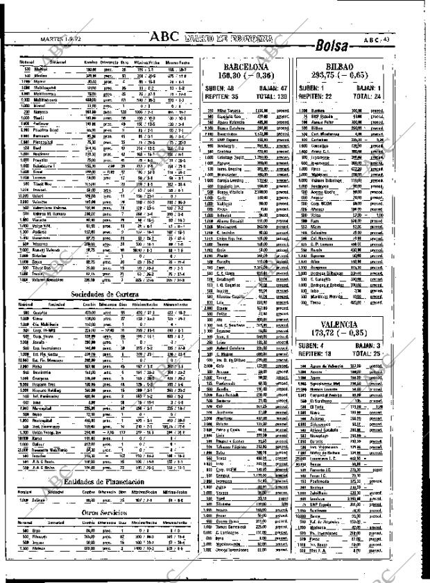 ABC MADRID 01-09-1992 página 43