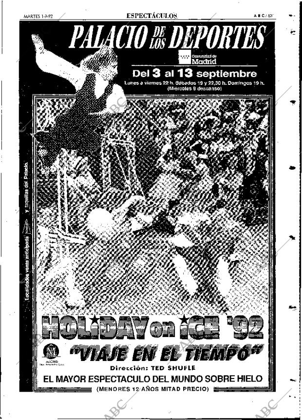 ABC MADRID 01-09-1992 página 83