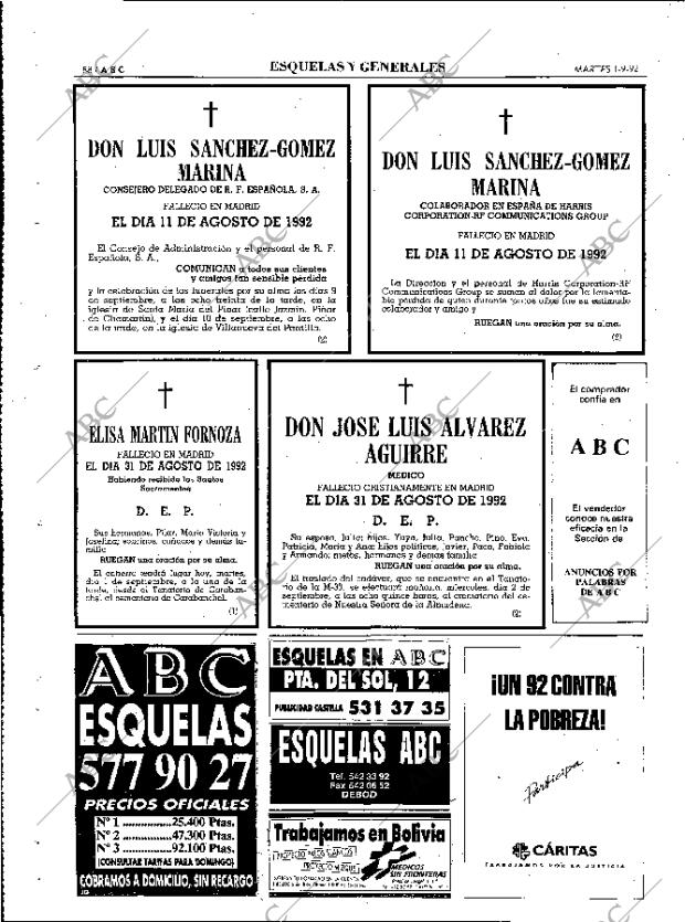 ABC MADRID 01-09-1992 página 88