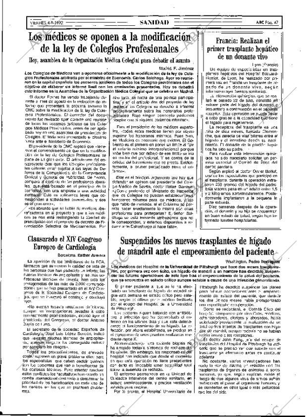 ABC MADRID 04-09-1992 página 47