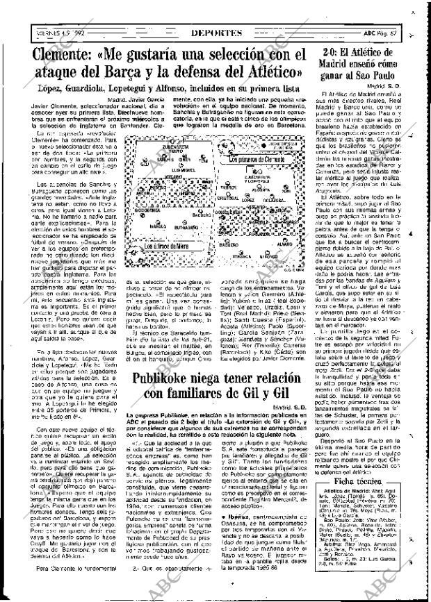 ABC MADRID 04-09-1992 página 67