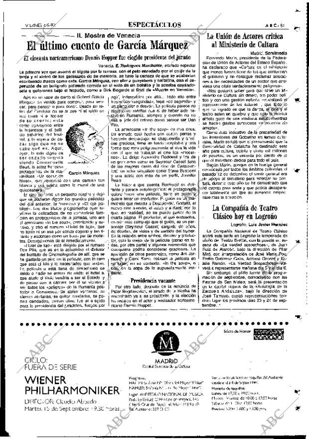 ABC MADRID 04-09-1992 página 81