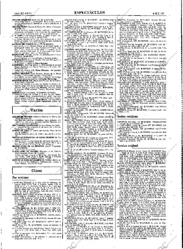 ABC MADRID 04-09-1992 página 89
