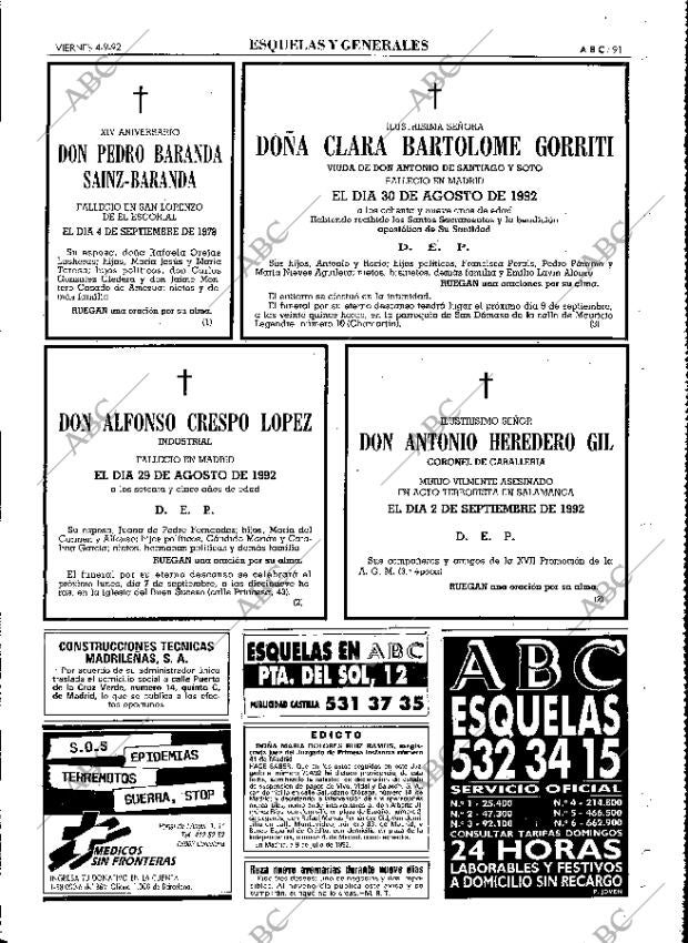 ABC MADRID 04-09-1992 página 91