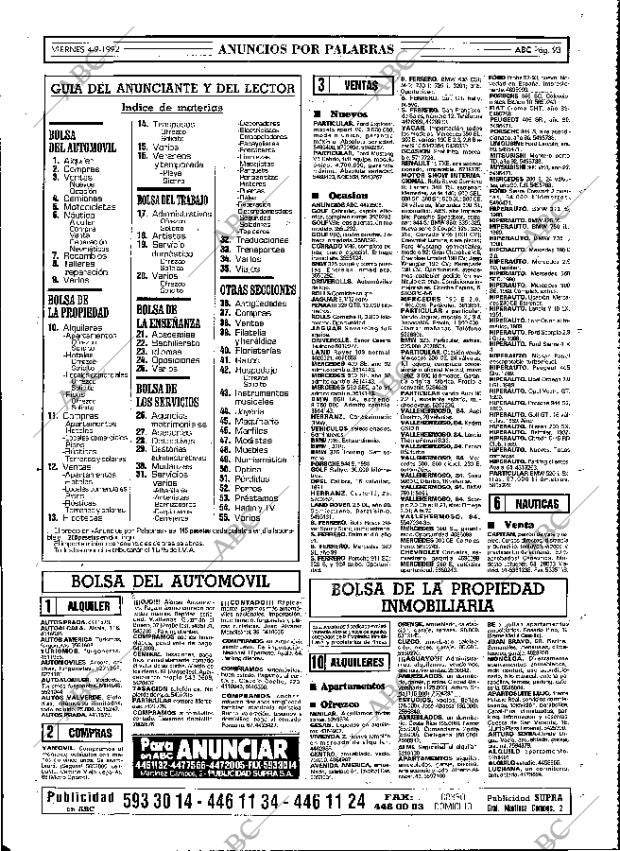 ABC MADRID 04-09-1992 página 93