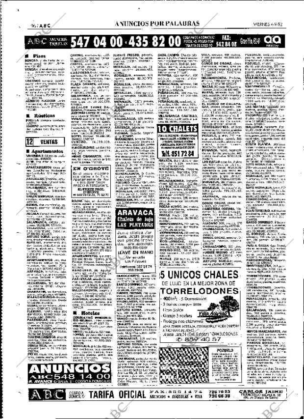 ABC MADRID 04-09-1992 página 96