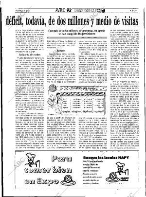 ABC SEVILLA 04-09-1992 página 41