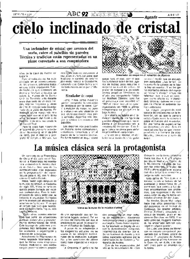 ABC SEVILLA 04-09-1992 página 47