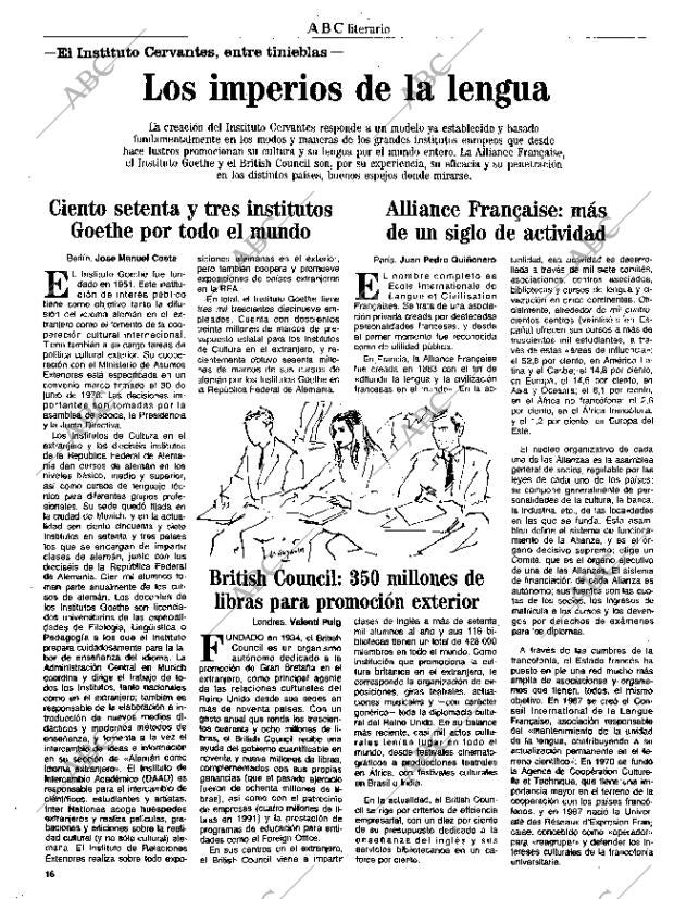 CULTURAL MADRID 04-09-1992 página 16