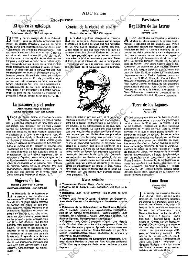 CULTURAL MADRID 04-09-1992 página 20