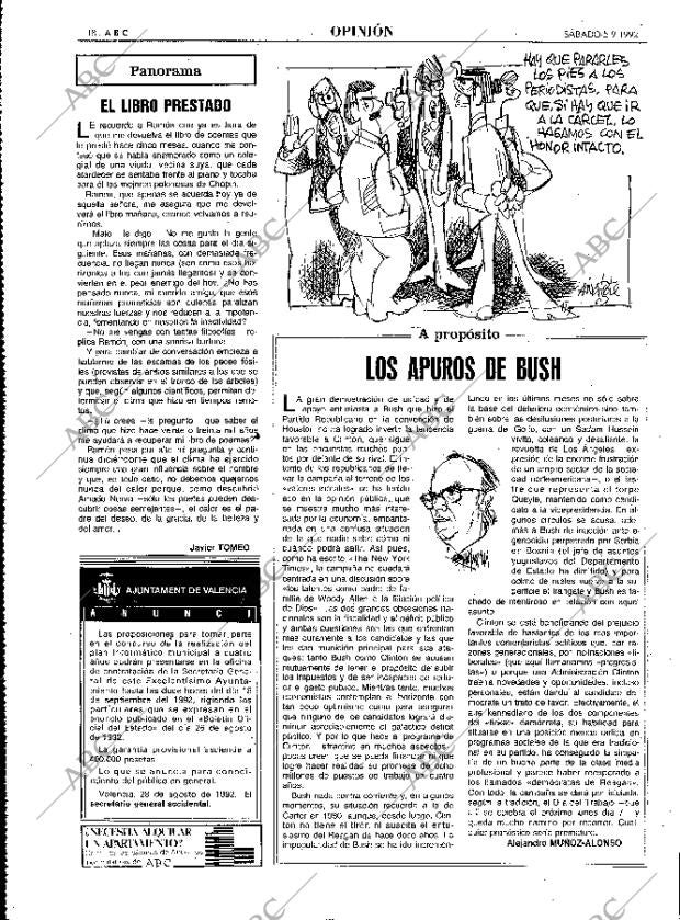 ABC MADRID 05-09-1992 página 18