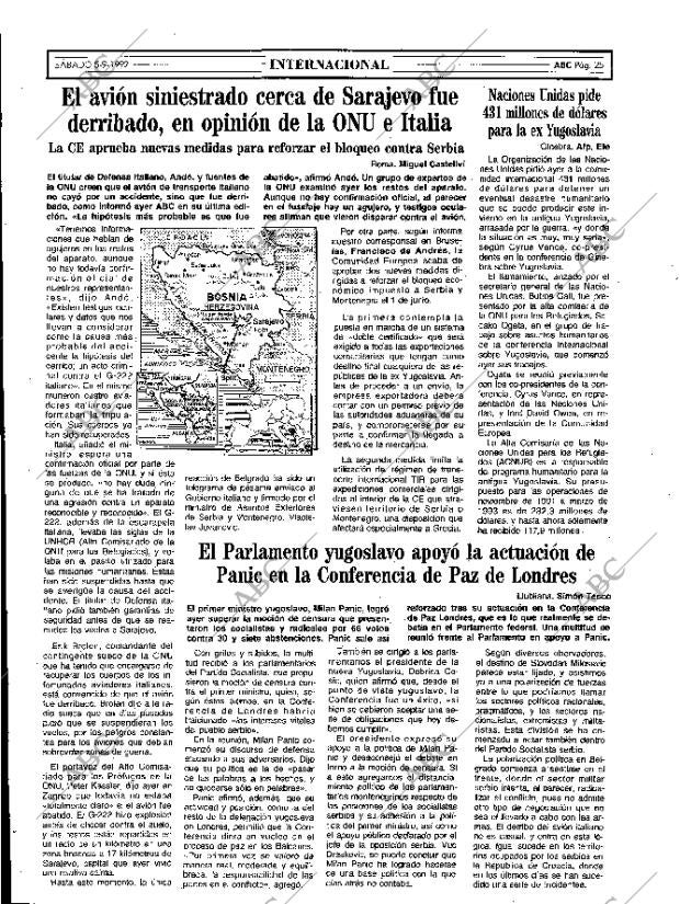 ABC MADRID 05-09-1992 página 25