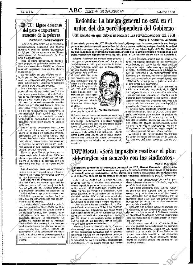 ABC MADRID 05-09-1992 página 32