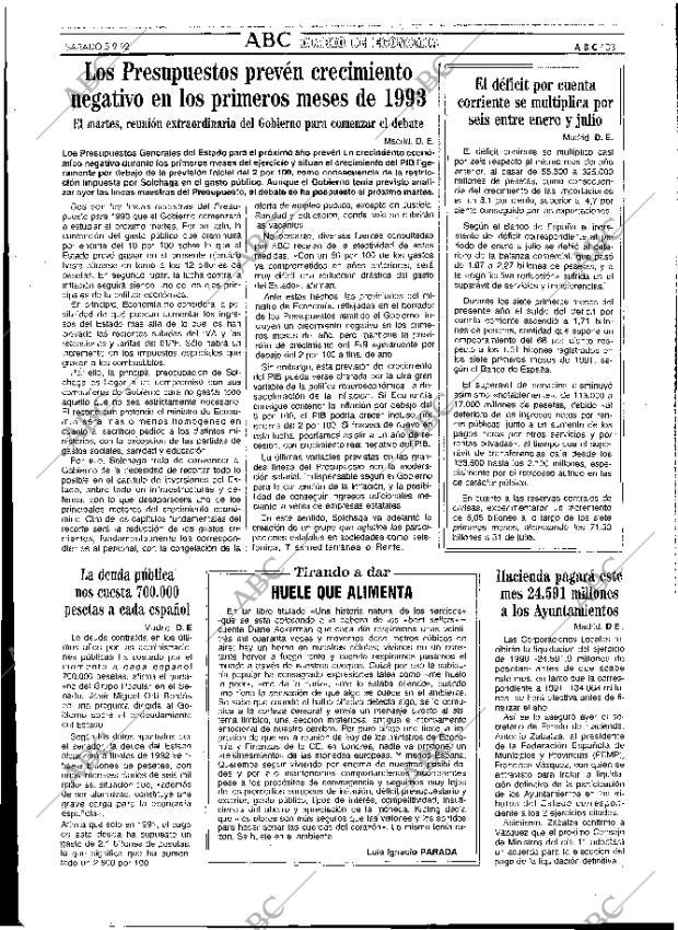 ABC MADRID 05-09-1992 página 33