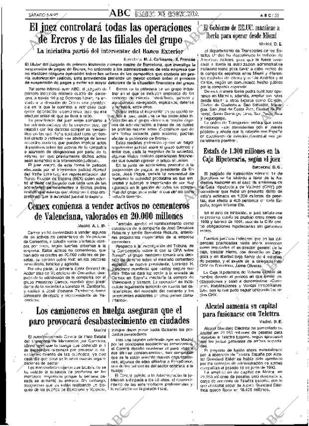 ABC MADRID 05-09-1992 página 35